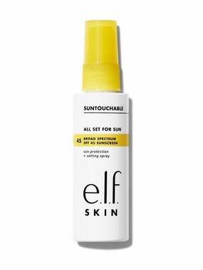 NWOB e.l.f Skin Suntouchable Broad Spectrum SPF45 Sunscreen